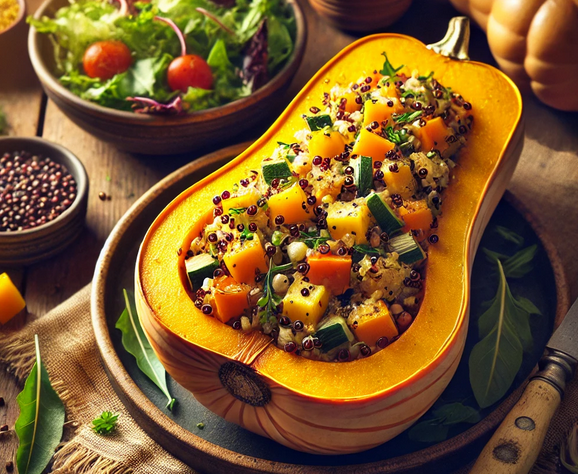 Recette butternut farcie