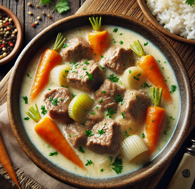 Recette classique - Blanquette de Veau
