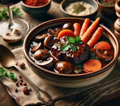 Bœuf Bourguignon Traditionnel