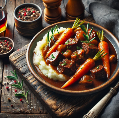 Recette cookeo - Bœuf Bourguignon Rapide