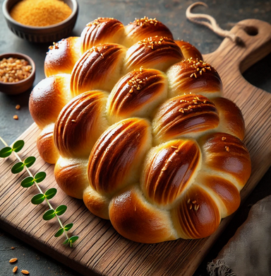 Recette facile - Brioche Tressée Maison