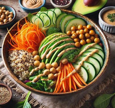 Recette santé - Buddha Bowl Végétarien