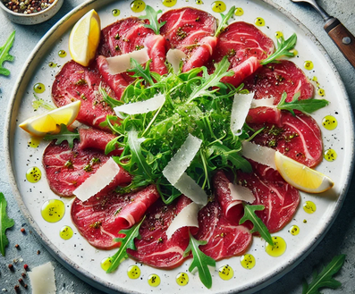 Recette - Carpaccio de Bœuf Classique