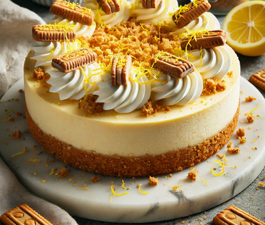 Recette gourmande - Cheesecake au Citron et Biscuit Spéculoos