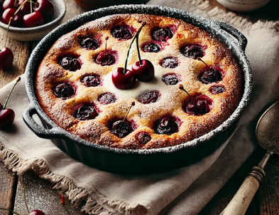 Recette facile - Clafoutis aux Cerises