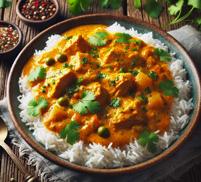 Recette Cookeo - Poulet au Curry et Riz