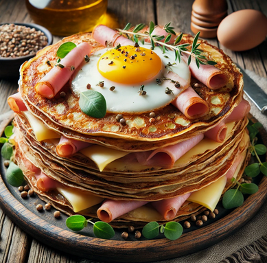Recette facile - Crêpes au Sarrasin