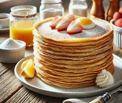 Recette facile - Crêpes au Sucre