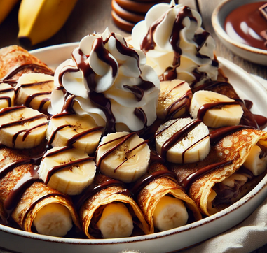 Recette spéciale Chandeleur - Crêpes à la Banane et au Chocolat