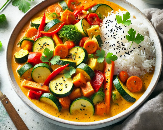 Recette gourmande - Curry de Légumes aux Épices