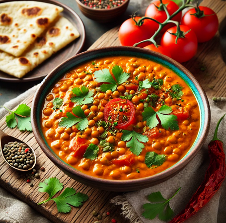 Curry de Lentilles au Lait de Coco
