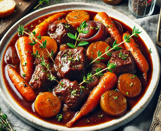 Daube Provençale au Vin Rouge