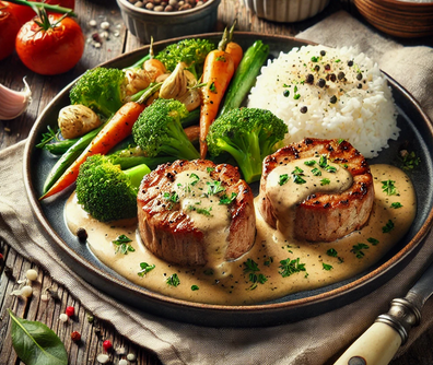 Recette - Filet Mignon de Porc Tendre au Boursin