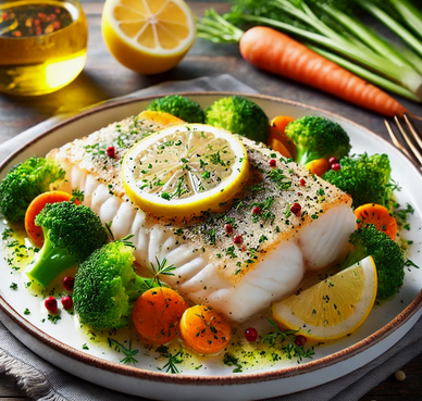 Recette santé - Filet de Poisson au Citron et Herbes