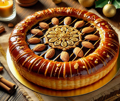 Recette galette - Galette Frangipane au Chocolat