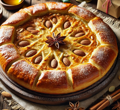 Recette galette - Galette Frangipane Classique