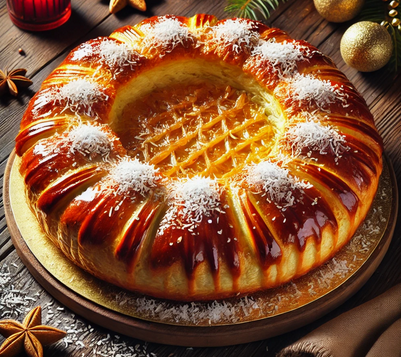Recette galette - Galette Frangipane Noix de Coco