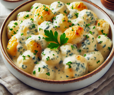 Recette facile - Gnocchis au Fromage Bleu