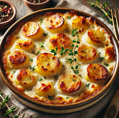 Recette gourmande - Gratin Dauphinois