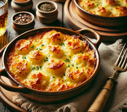 Recette facile - Gratin de Pommes de Terre et Fromage