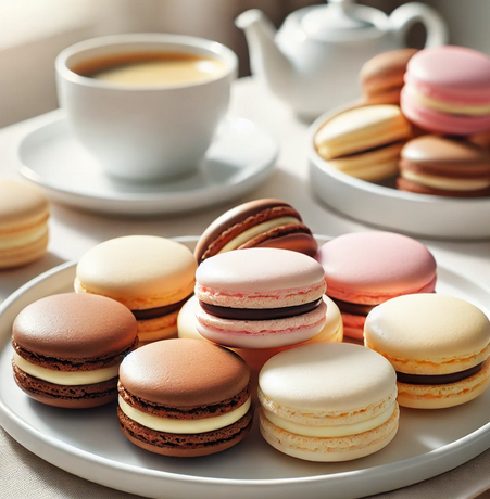 Macarons Vanille Chocolat