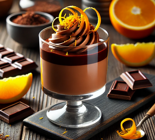 Recette gourmande - Mousse au Chocolat et à l'Orange