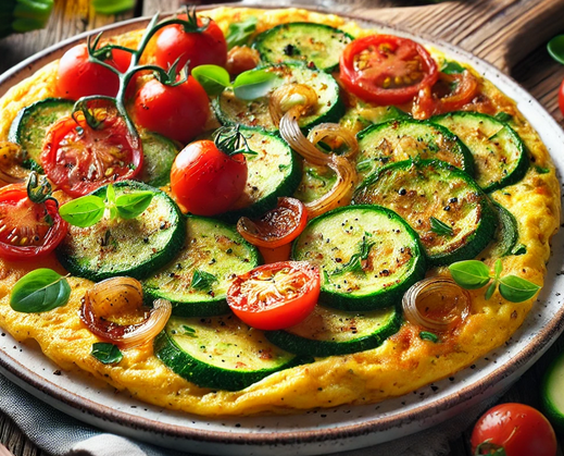 Recette facile - Omelette aux Légumes