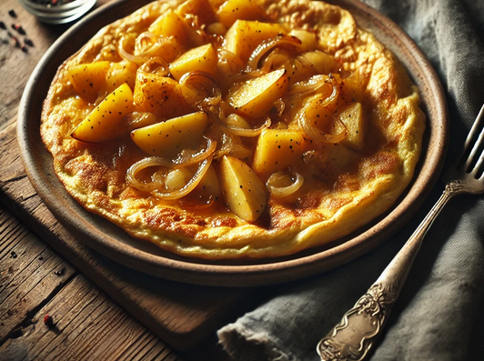 Recette facile - Omelette aux Pommes de Terre