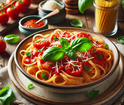 Recette facile - Pâtes à la Sauce Tomate Express