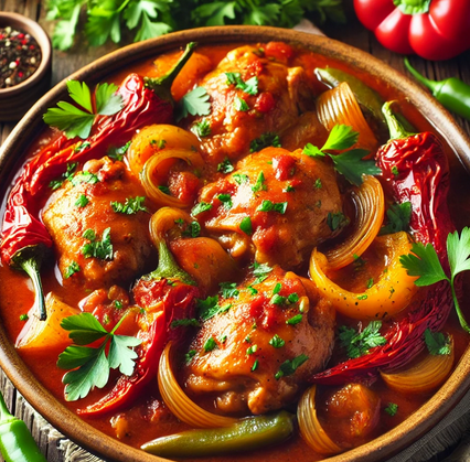 Poulet Basquaise Géant