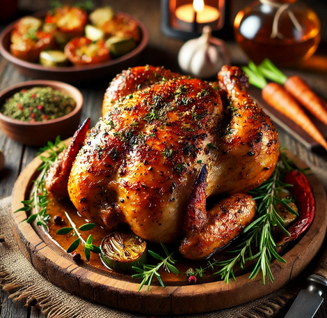 Poulet au Café Épicé