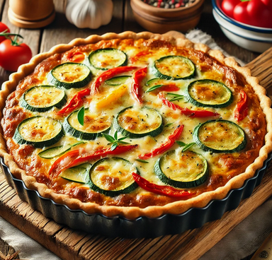 Recette facile - Quiche aux Légumes
