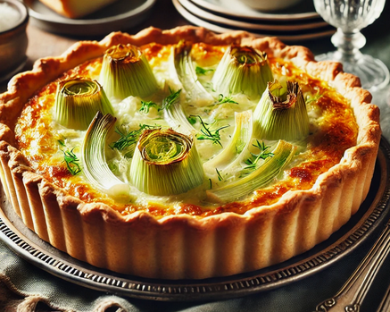Recette facile - Quiche aux Poireaux