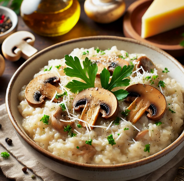 Recette facile - Risotto aux Champignons