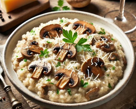 Recette facile - Risotto aux Champignons