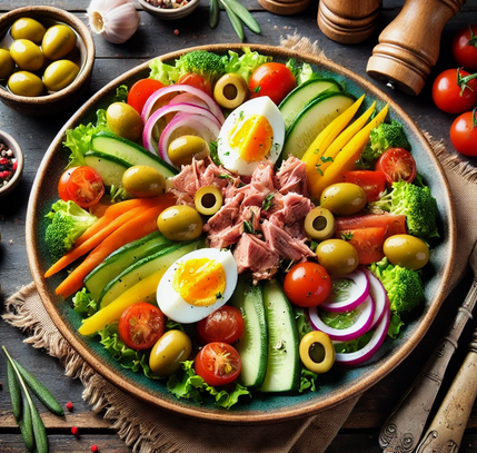 Recette facile - Salade Niçoise