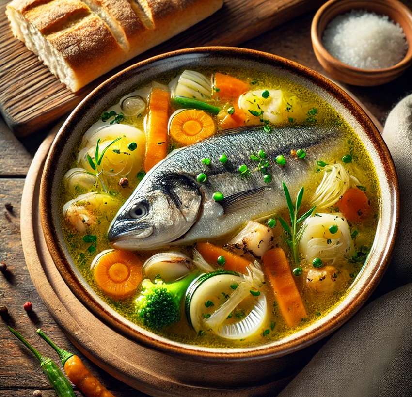 Recette facile - Soupe de Poisson