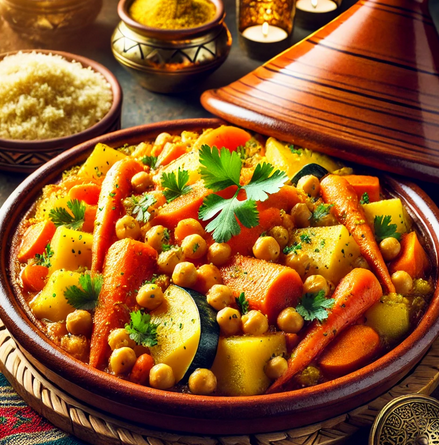 Tajine de Légumes d'Hiver