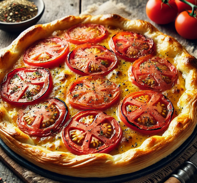 Recette facile - Tarte à la Tomate